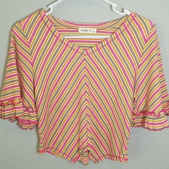 Anthropologie Tops - 3 for $15 Ginger G Striped Top Small